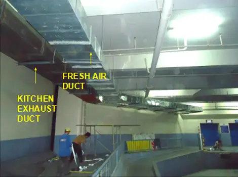 fresh air duct